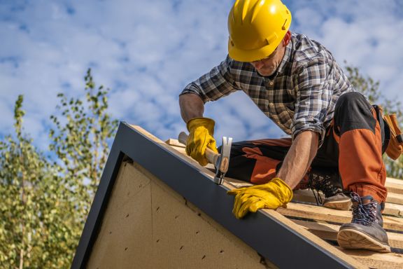 Contractor at work