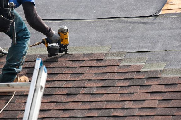 Contractor at work